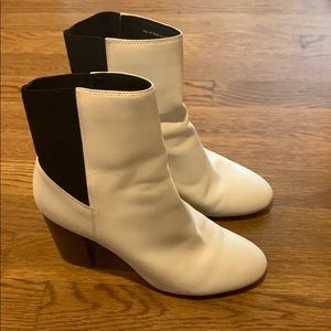 Dolce Vita White Booties
